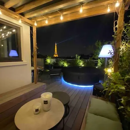Luxury Penthouse - Eiffel Tower Appartement