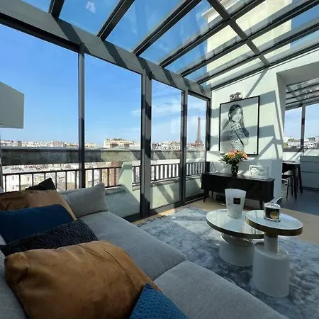 Luxury Penthouse - Eiffel Tower Appartement *