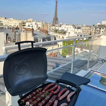 Luxury Penthouse - Eiffel Tower Appartement *