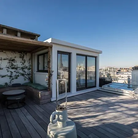 Appartement Luxury Penthouse - Eiffel Tower Parijs